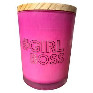 Girl Boss Hot Pink Jar Candle